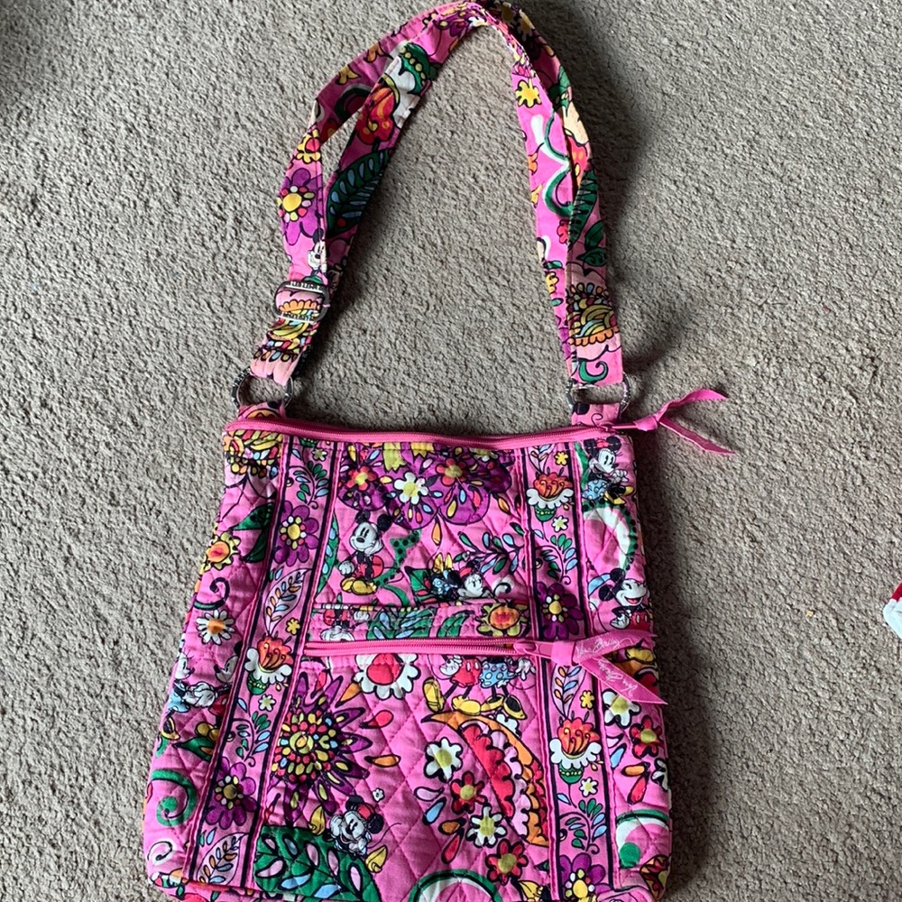 Vera Bradley/Disney parks purse! Has Minnie and Mickey Mouse on it.